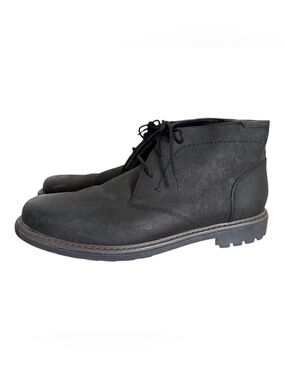 Men’s Florsheim Black Chukka Boots - Lace-Up Desert Style